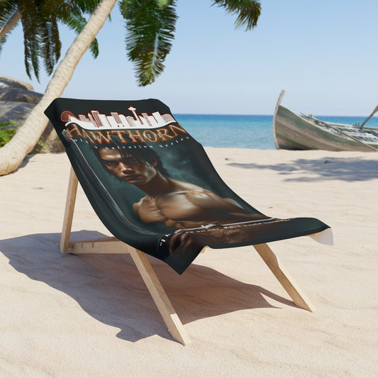Hawthorn Fantasy Beach Towel | Bold Hero Art for Beach Days, Pool Lounging, & Book Lovers