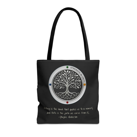 Eileen's Tree of Life Quote Tote Bag—Double-Sided Series Symbol Bag