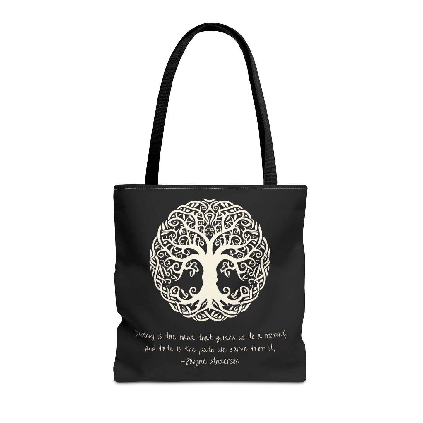 Tree of Life + Quote Tote Bag—Sin & Salvation Series (one-sided)