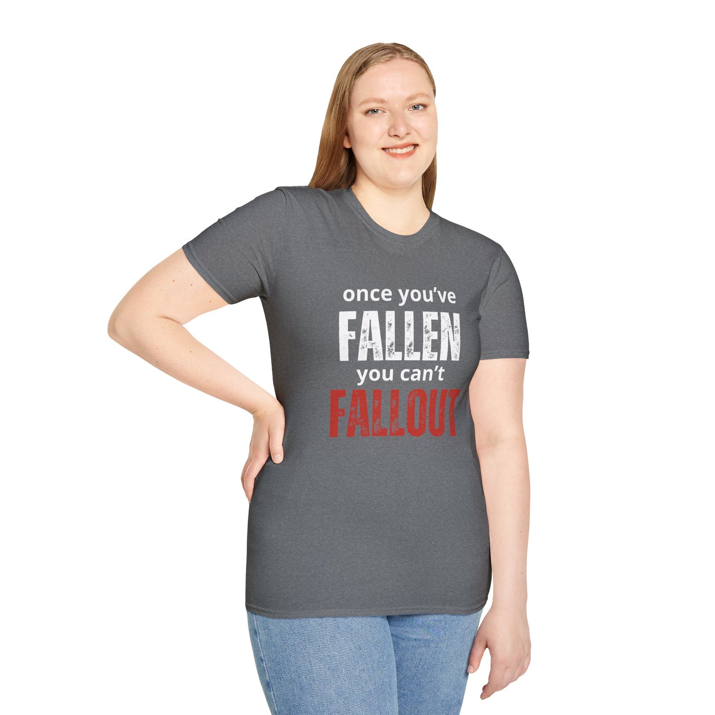 FALLEN/FALLOUT | Sin & Salvation Series Unisex Softstyle T-Shirt