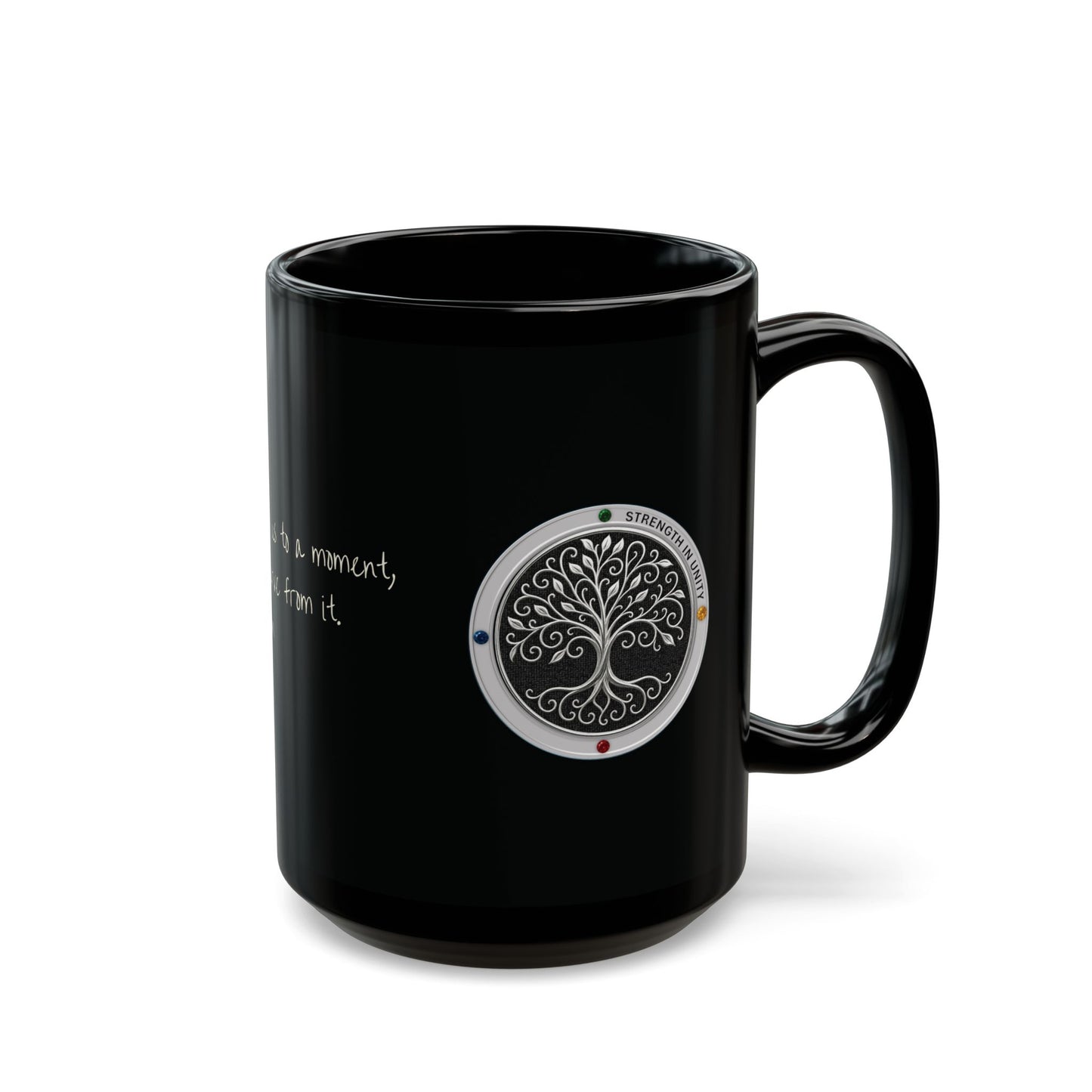 Eileen’s Tree of Life Quote Mug – Sin & Salvation Series | Destiny & Fate Medallion Design