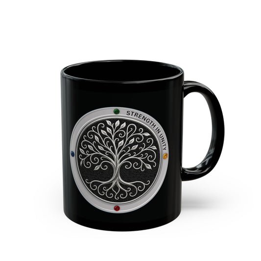 Eileen’s Tree of Life Quote Mug – Sin & Salvation Series | Destiny & Fate Medallion Design