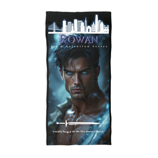 Rowan Fantasy Beach Towel | Heroic Art Design for Poolside Reading & Summer Vibes