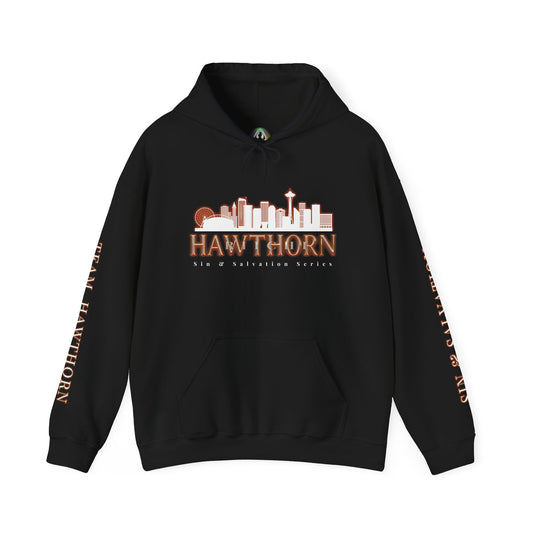 Team Hawthorn Unisex Heavy Blend™ Hooded Sweatshirt—Sin & Salvation Series