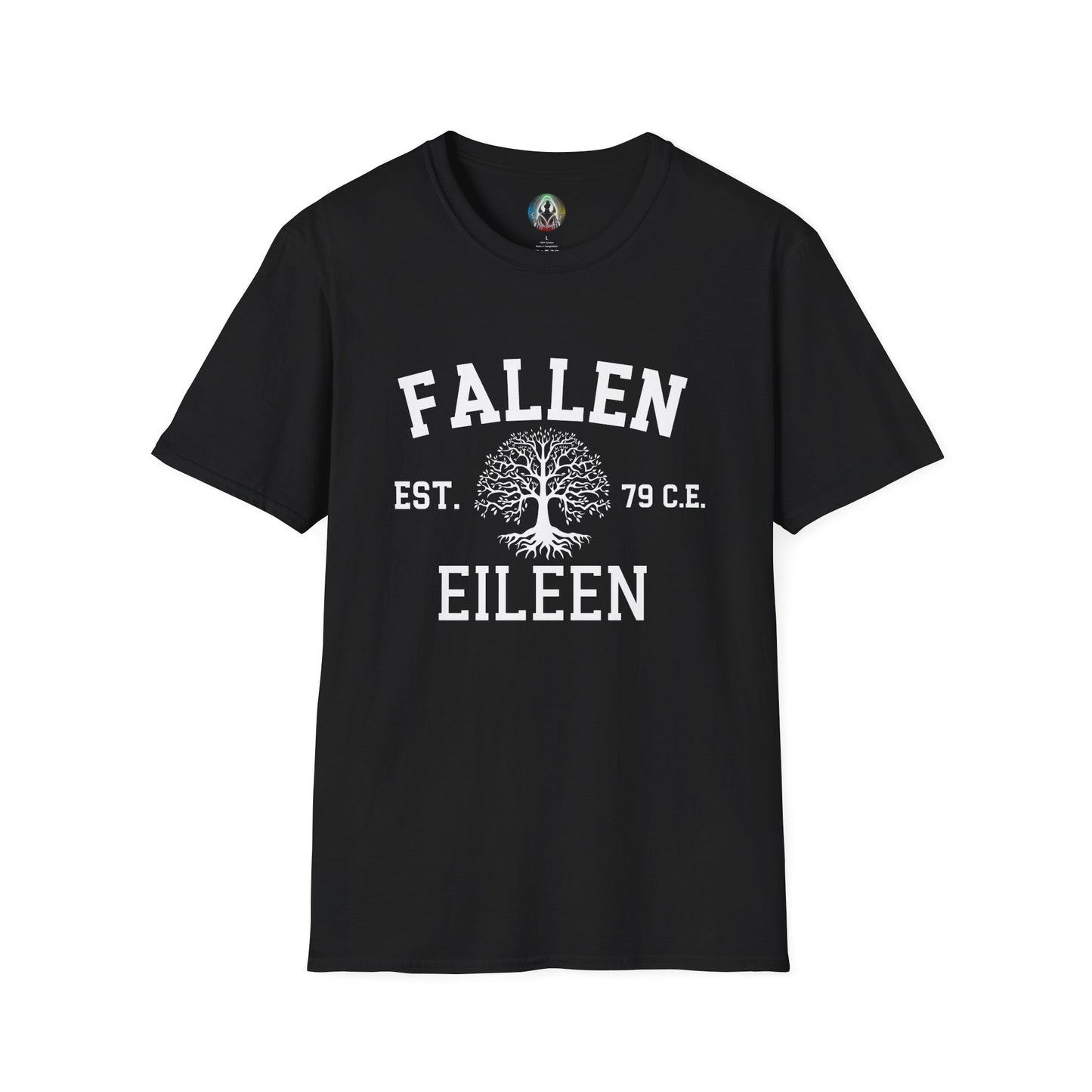 Eileen - Fallen Est. 79 C.E. | Sin & Salvation Series Unisex Softstyle T-Shirt