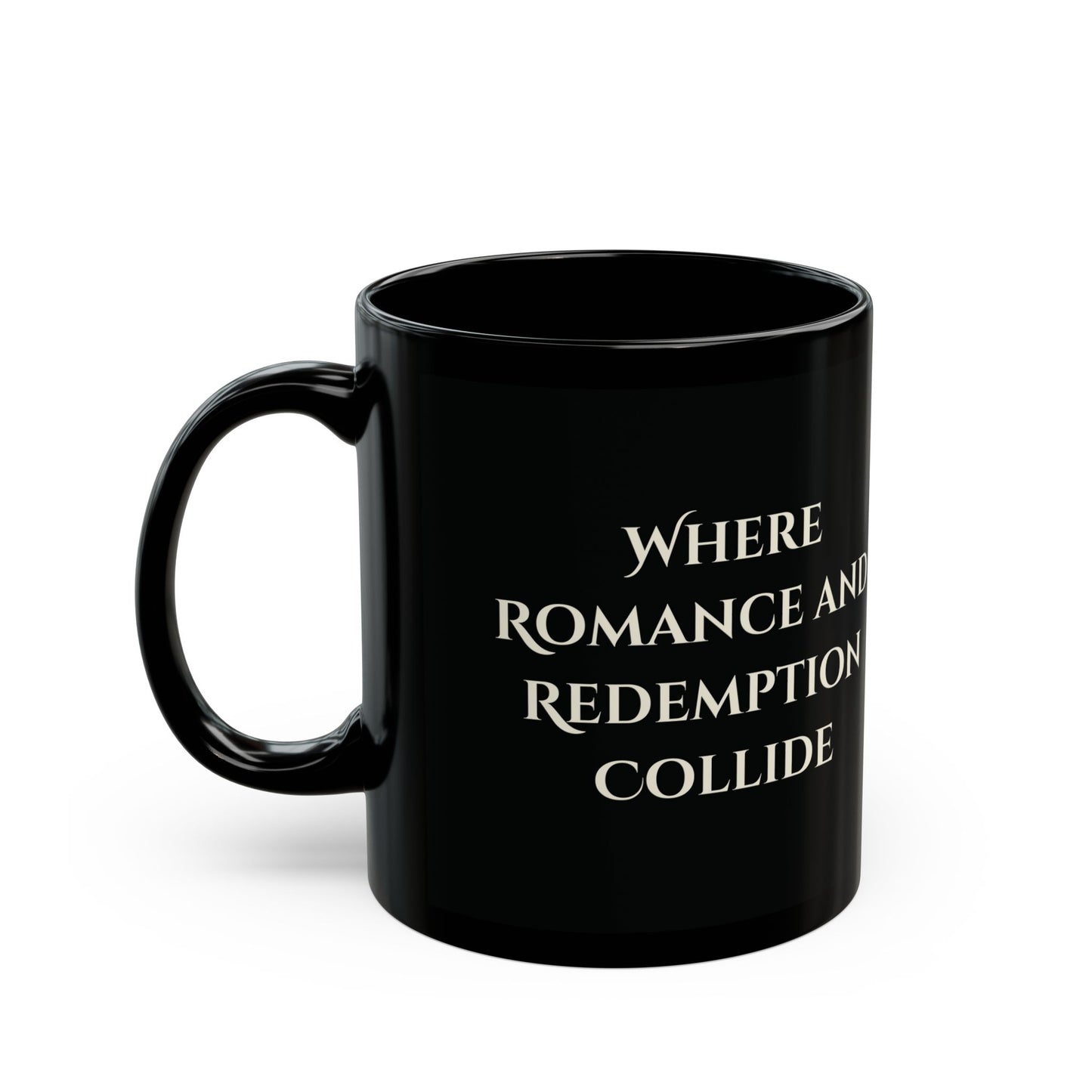 Sin & Salvation Logo Mug – “Where Romance and Redemption Collide” Series Tagline