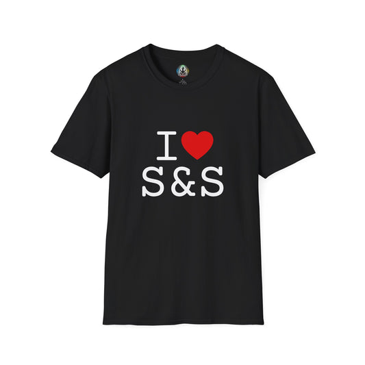 I ❤️ S&S | Sin & Salvation Series Fan Unisex Softstyle T-Shirt