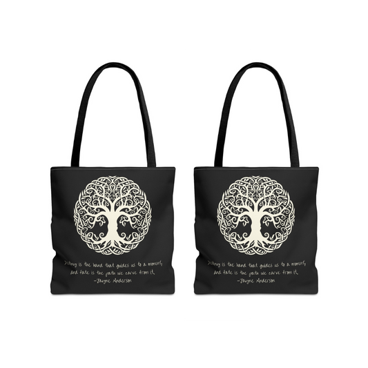 Tree of Life Quote Tote Bag—Double-Sided Destiny Edition