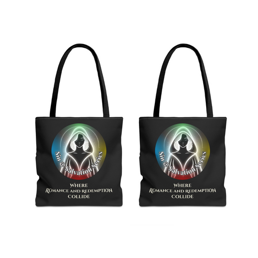 Sin & Salvation Logo Tote—Double-Sided Tagline Edition