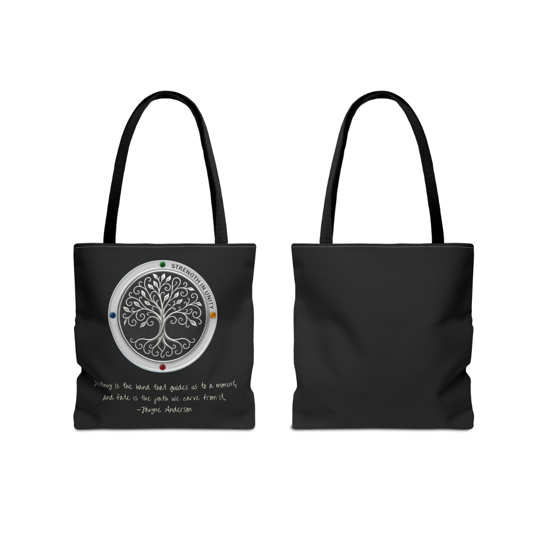 Eileen's Tree of Life Quote Tote Bag—Sin and Salvation Series (one-sided)