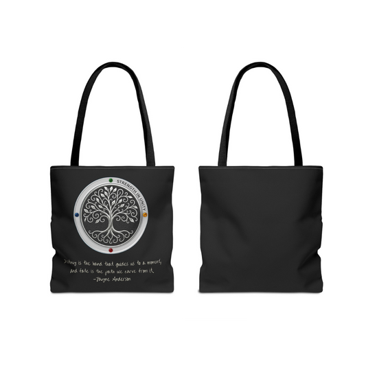 Eileen's Tree of Life Quote Tote Bag—Sin and Salvation Series (one-sided)