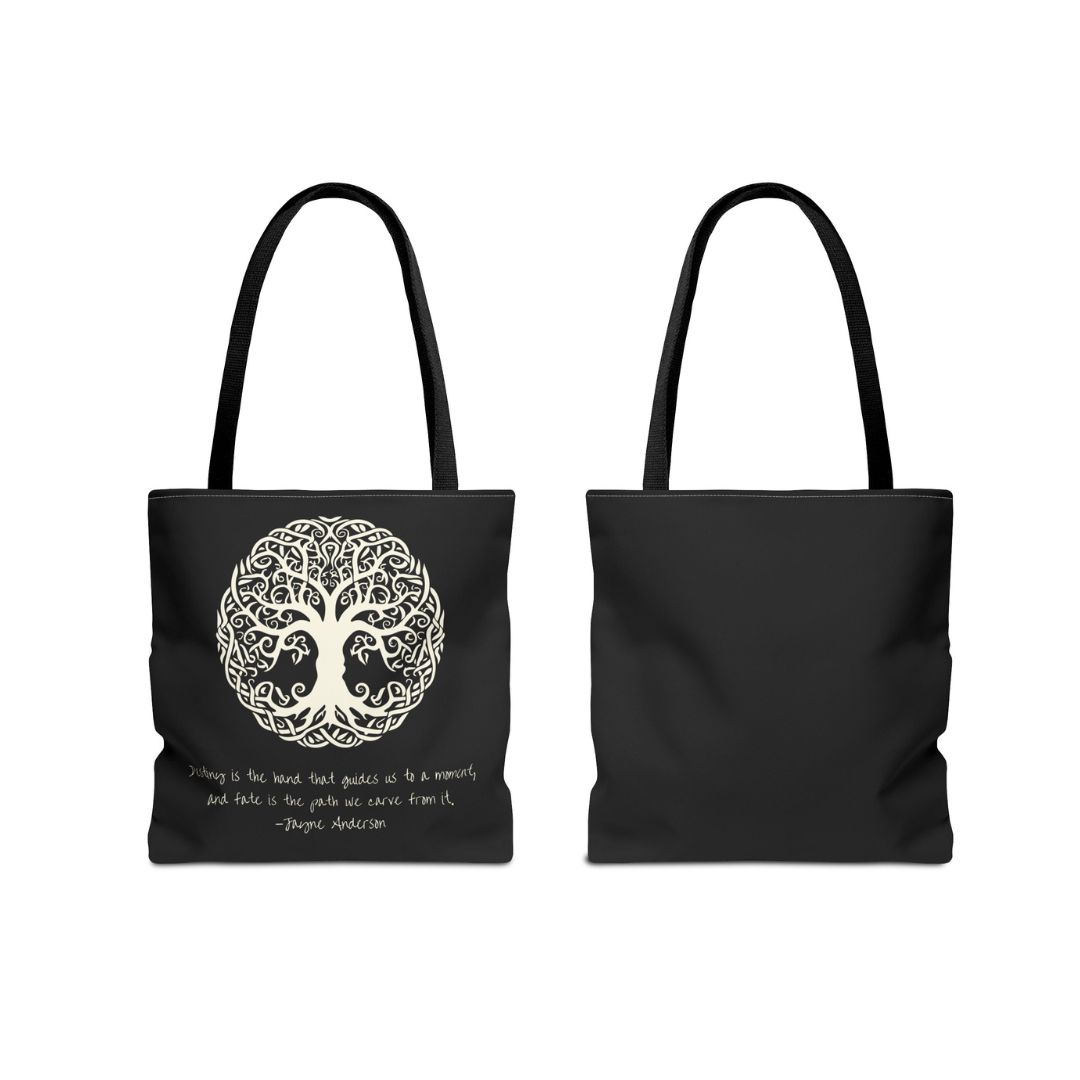 Tree of Life + Quote Tote Bag—Sin & Salvation Series (one-sided)