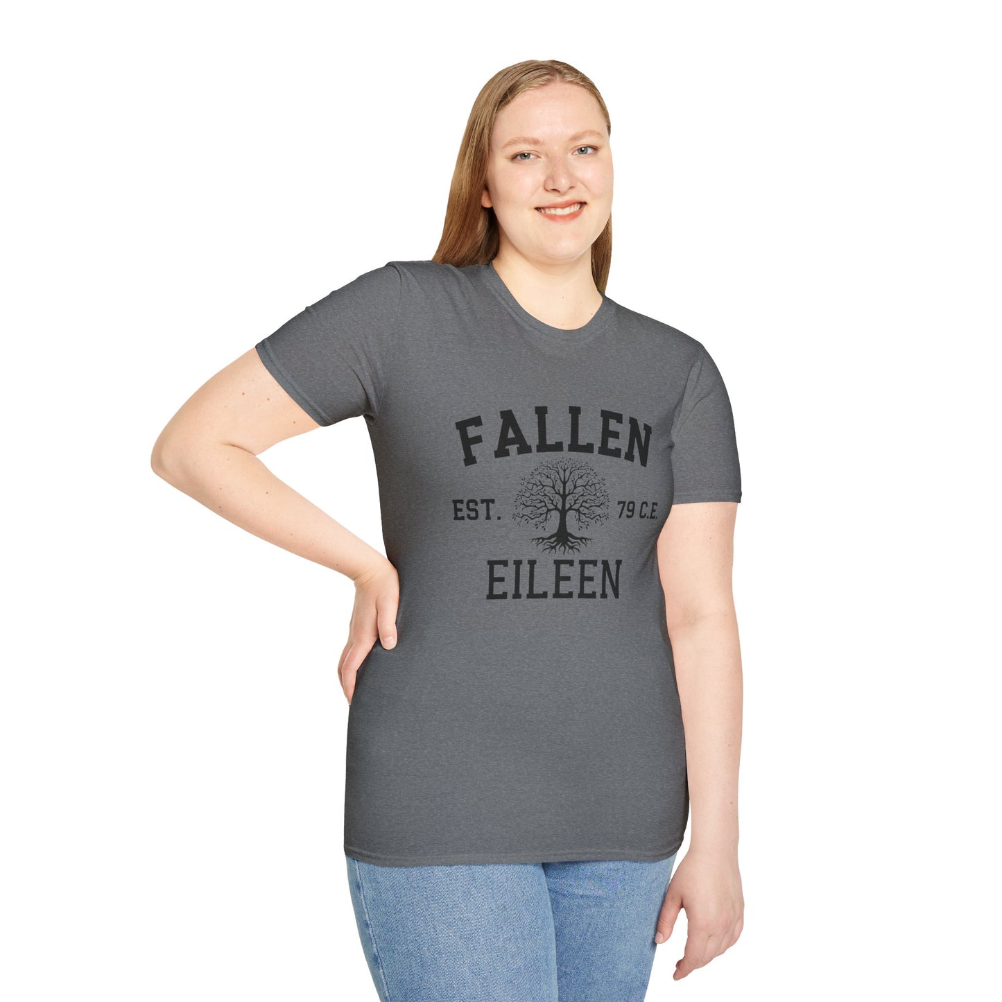 Eileen - Fallen Est. 79 C.E. | Sin & Salvation Series Unisex Softstyle T-Shirt