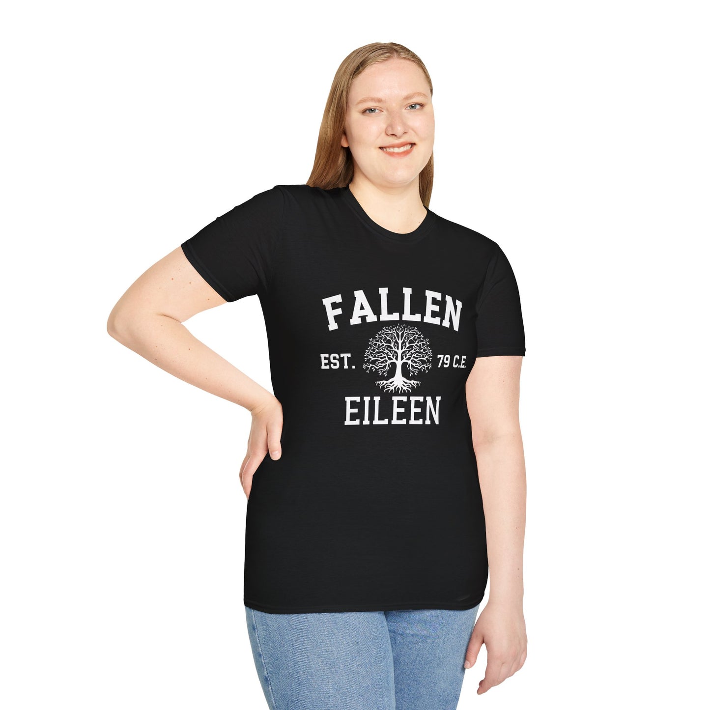 Eileen - Fallen Est. 79 C.E. | Sin & Salvation Series Unisex Softstyle T-Shirt
