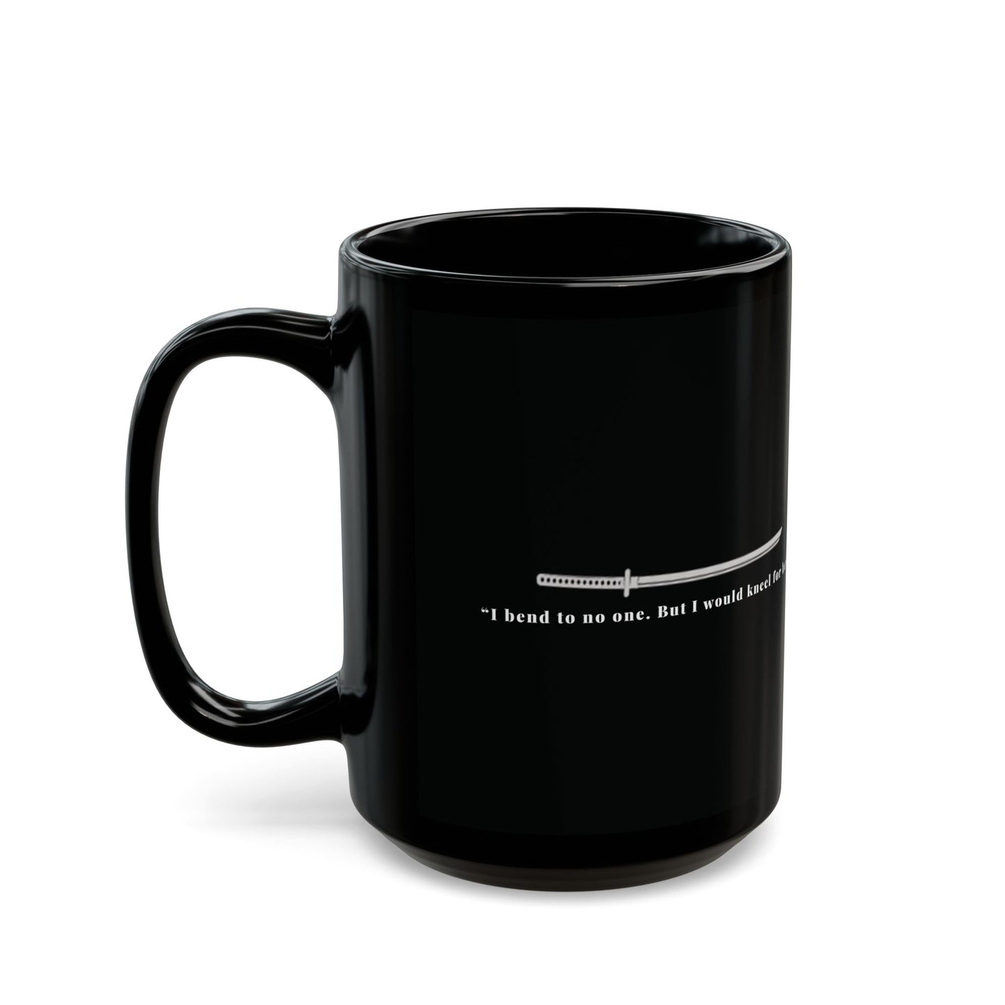 Team Hawthorn Mug – “I Bend to No One” | Sin & Salvation Series