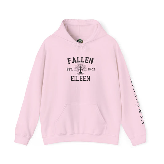Fallen Eileen Unisex Heavy Blend™ Hooded Sweatshirt | Sin & Salvation Series | Est. 79 C.E. Tree of Life Emblem