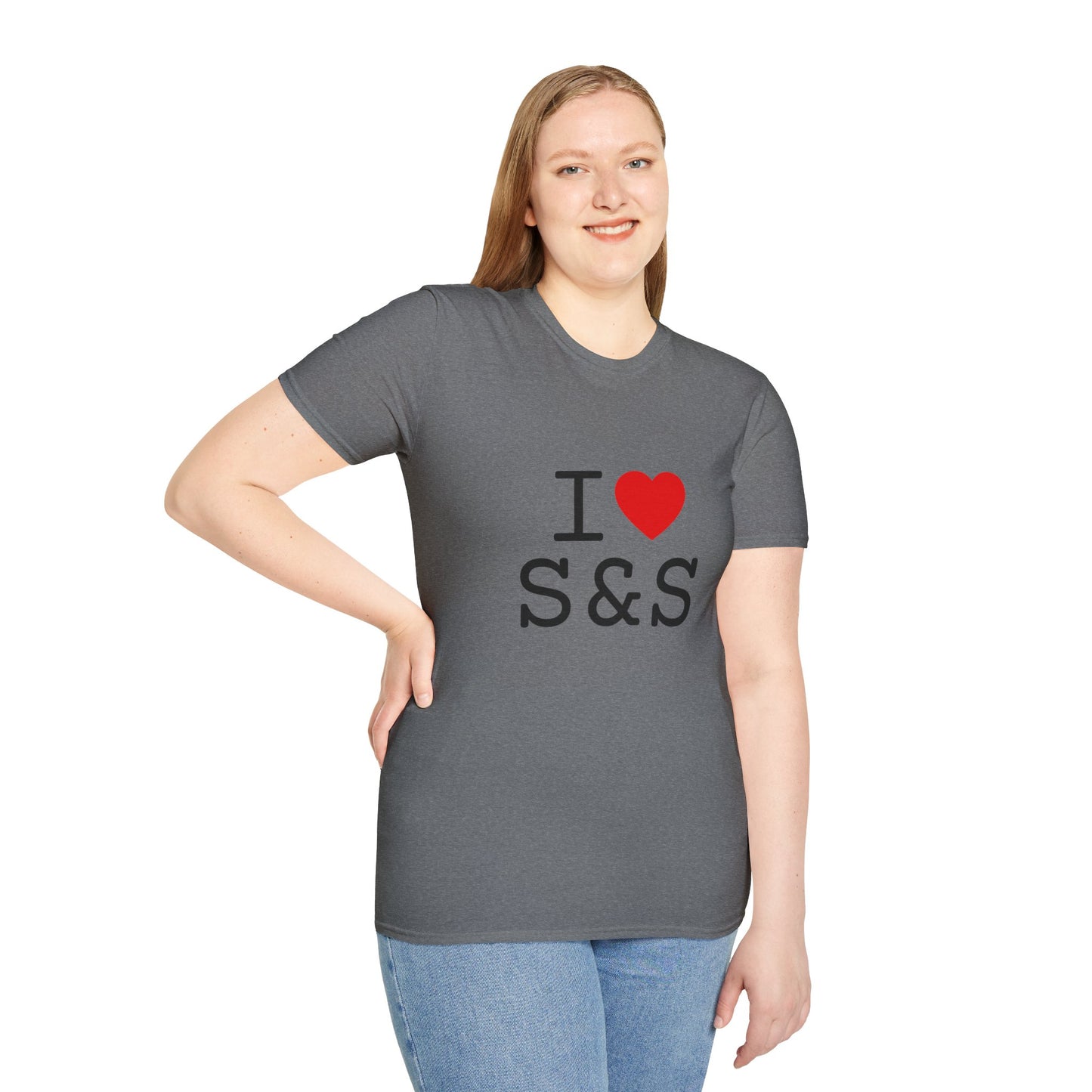 I ❤️ S&S | Sin & Salvation Series Fan Unisex Softstyle T-Shirt