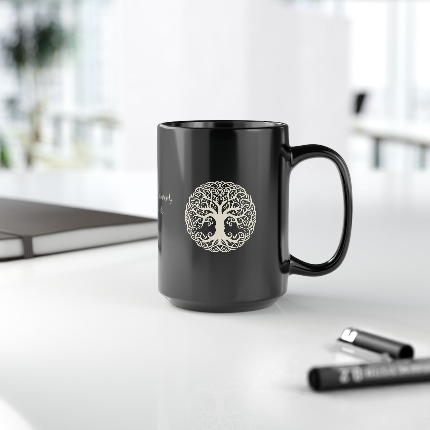 Sin & Salvation Quote Mug – Tree of Life Design | “Destiny and Fate” Series Theme