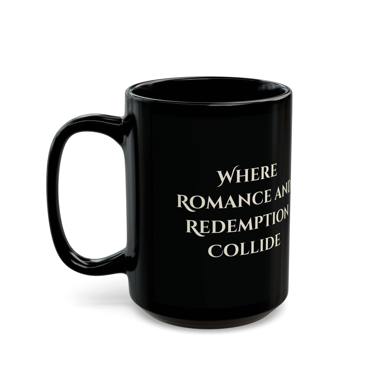 Sin & Salvation Logo Mug – “Where Romance and Redemption Collide” Series Tagline