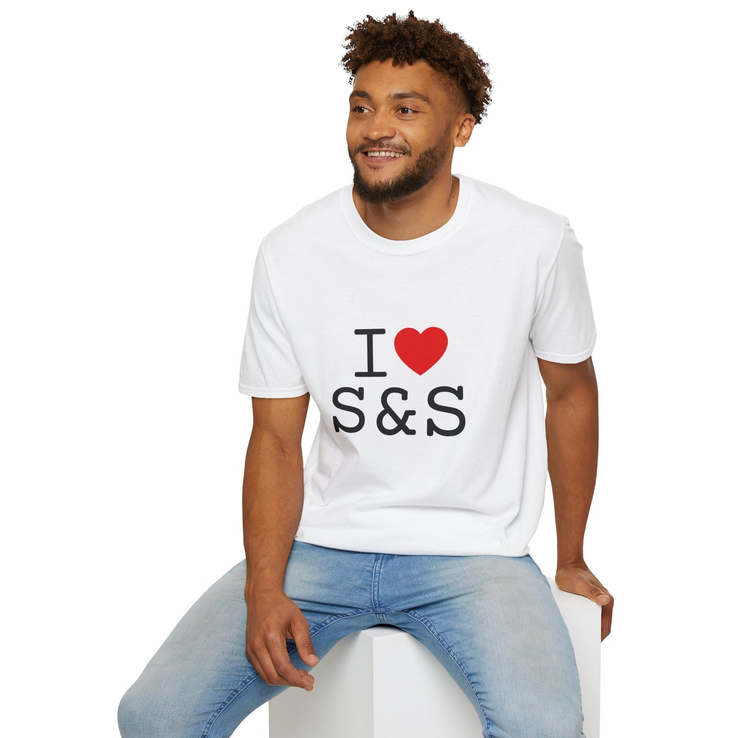 I ❤️ S&S | Sin & Salvation Series Fan Unisex Softstyle T-Shirt