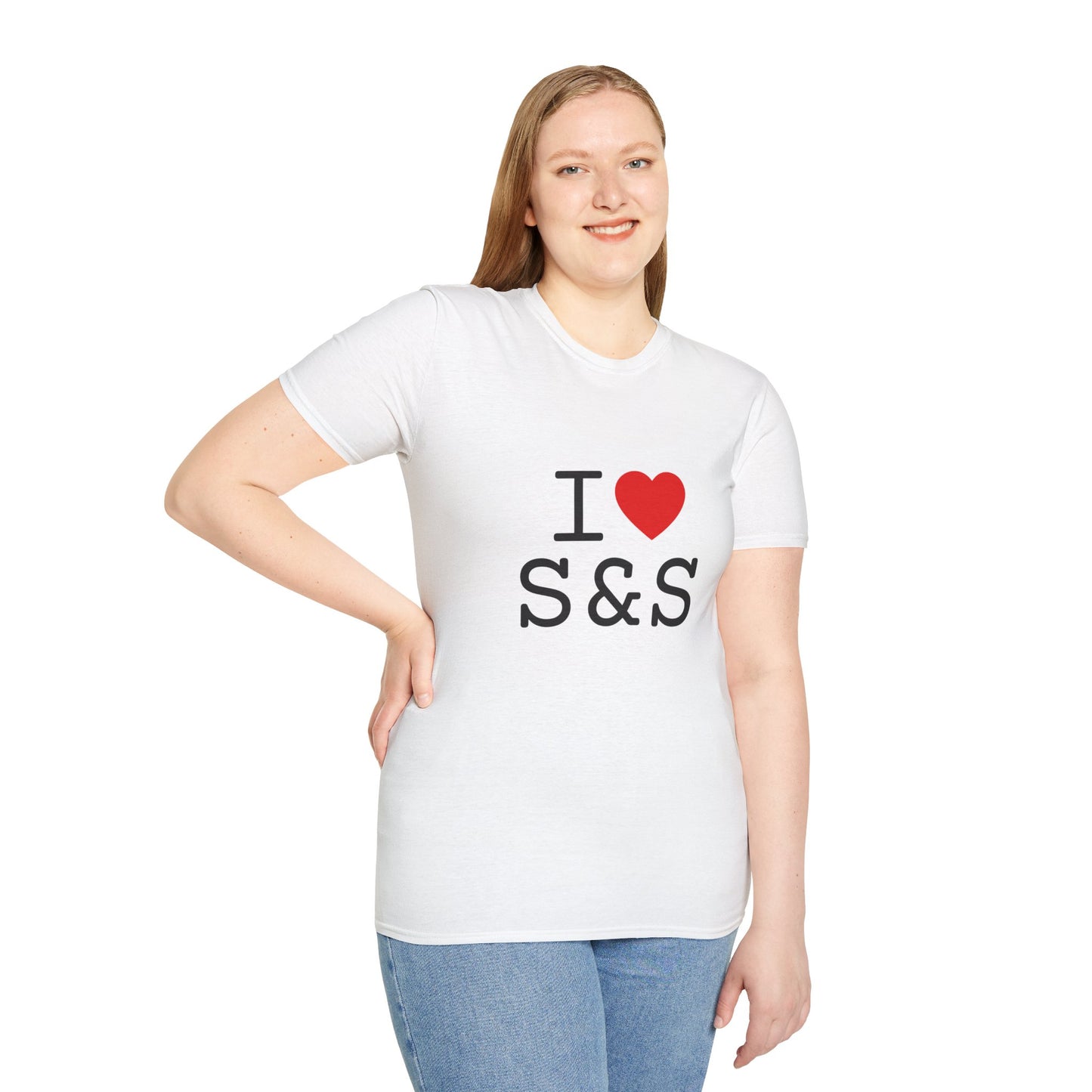 I ❤️ S&S | Sin & Salvation Series Fan Unisex Softstyle T-Shirt